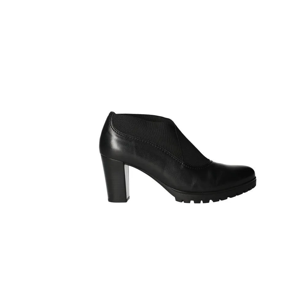 Gabor Bottines Ankle Boots Leather Black Colour For Women