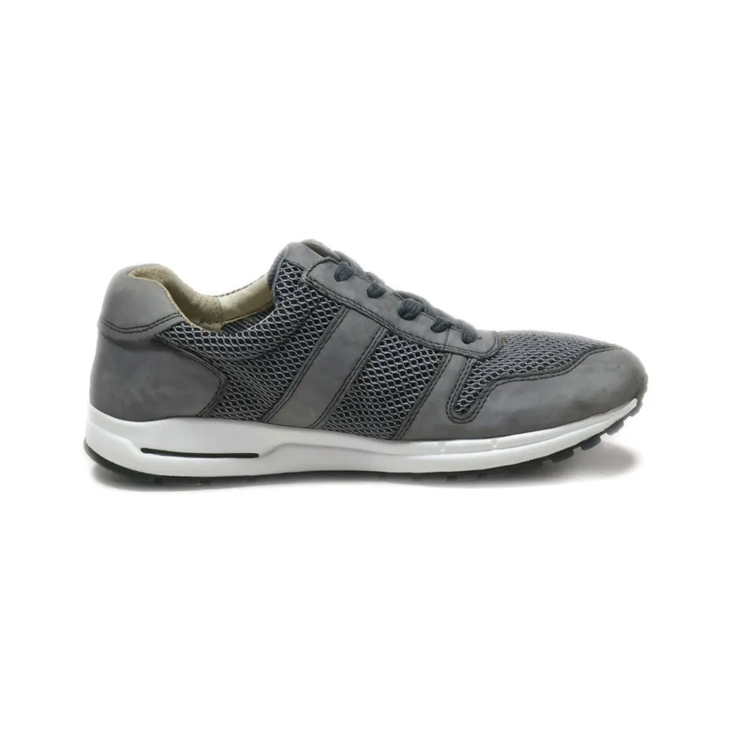 Gabor Lace Ups Fabric Grey Colour For Women
