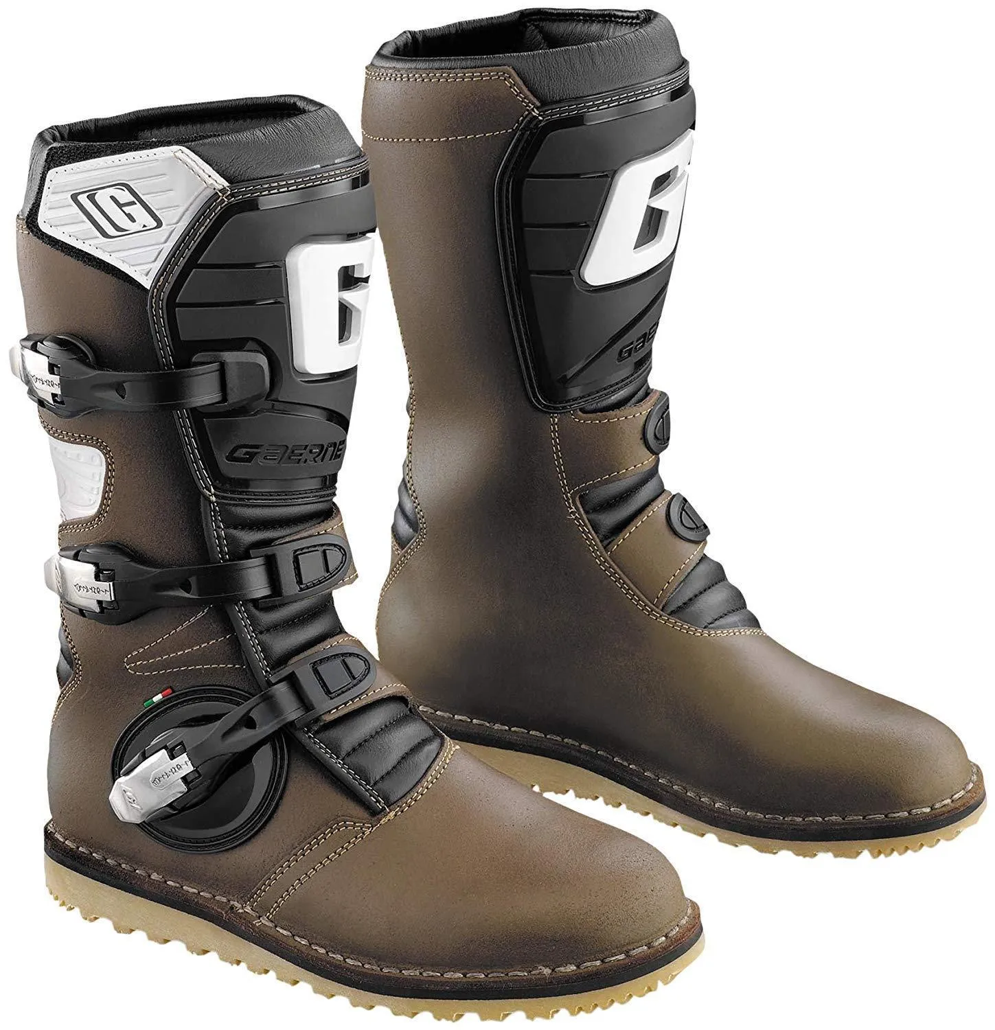 Gaerne Balance Pro-Tech Men's Brown Motocross Boots