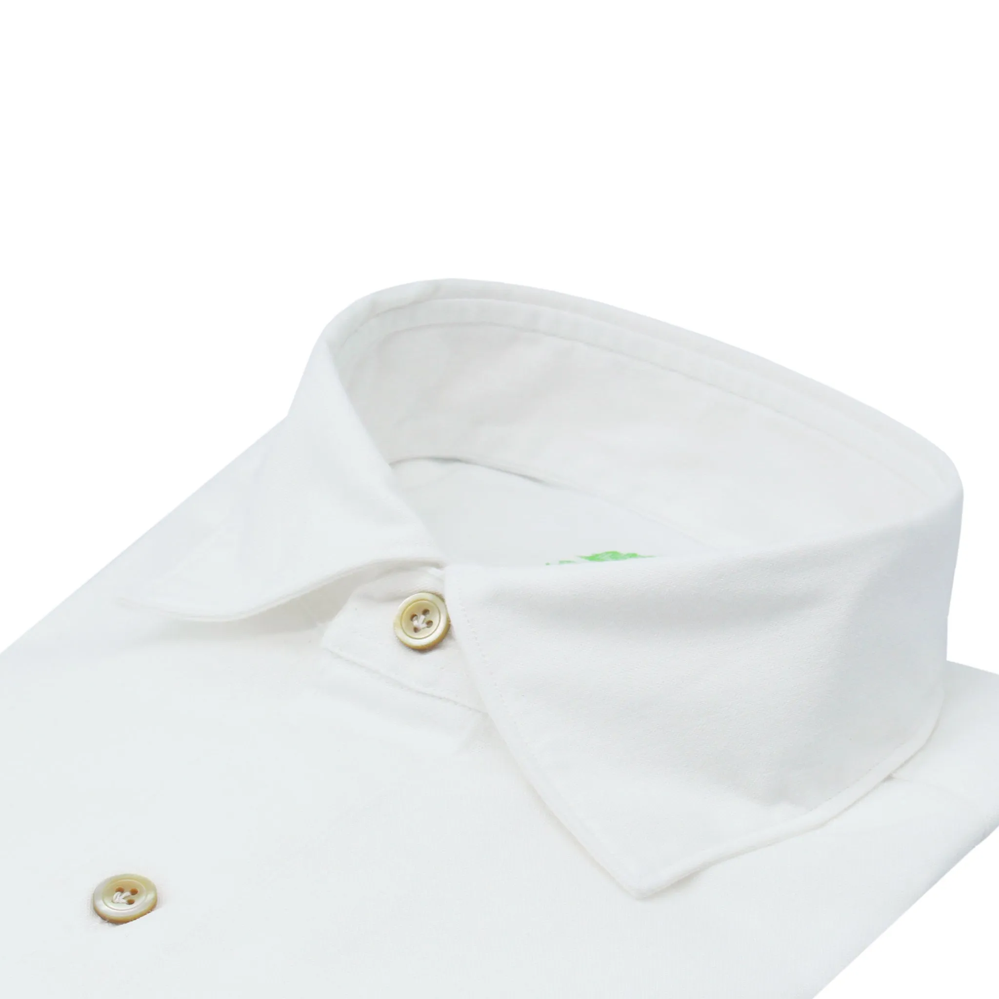 Gaeta sport shirt regular fit cotton oxford white