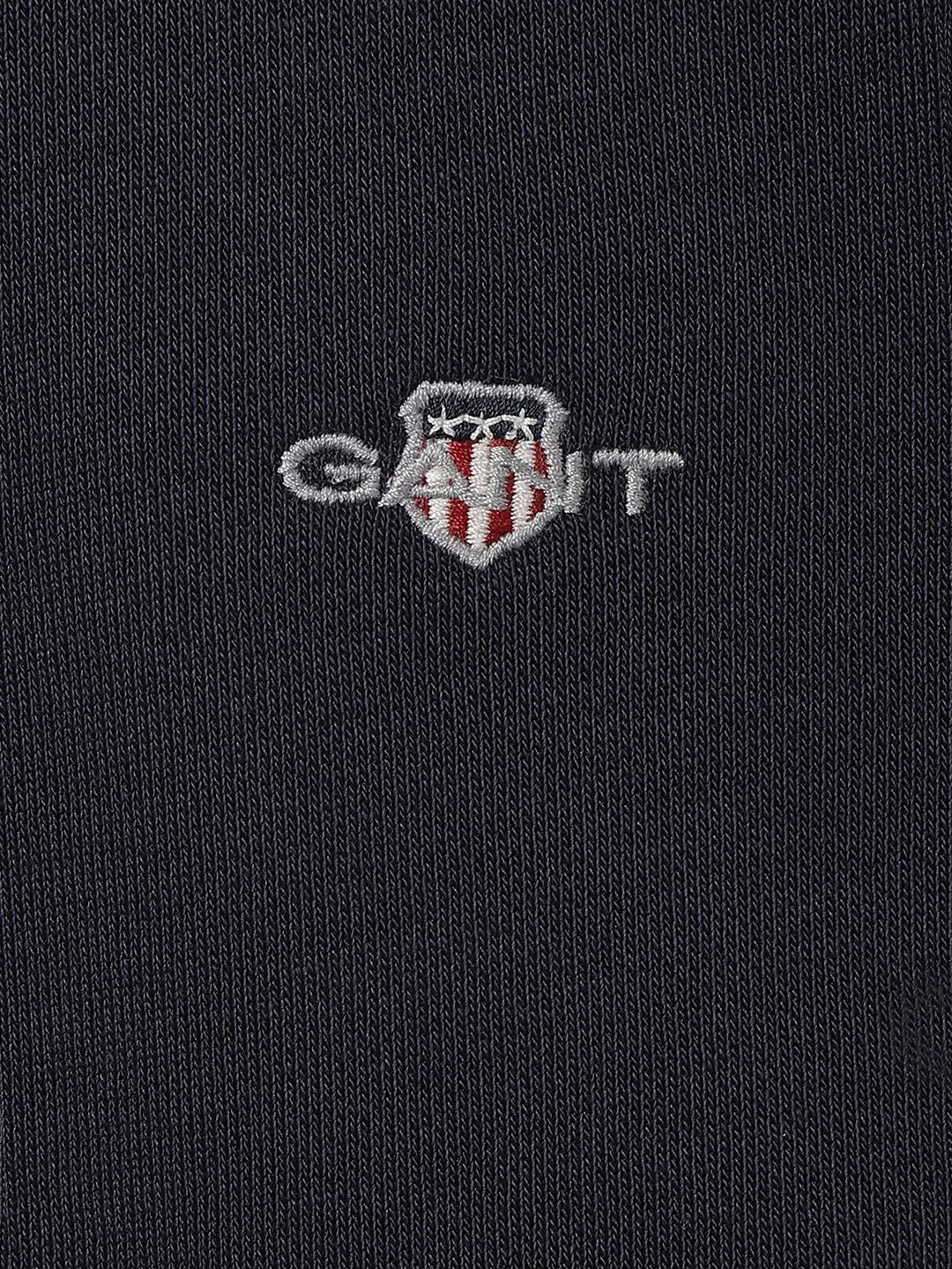 Gant Boys Blue Solid High Neck Full Sleeves Pullover Style Sweatshirt