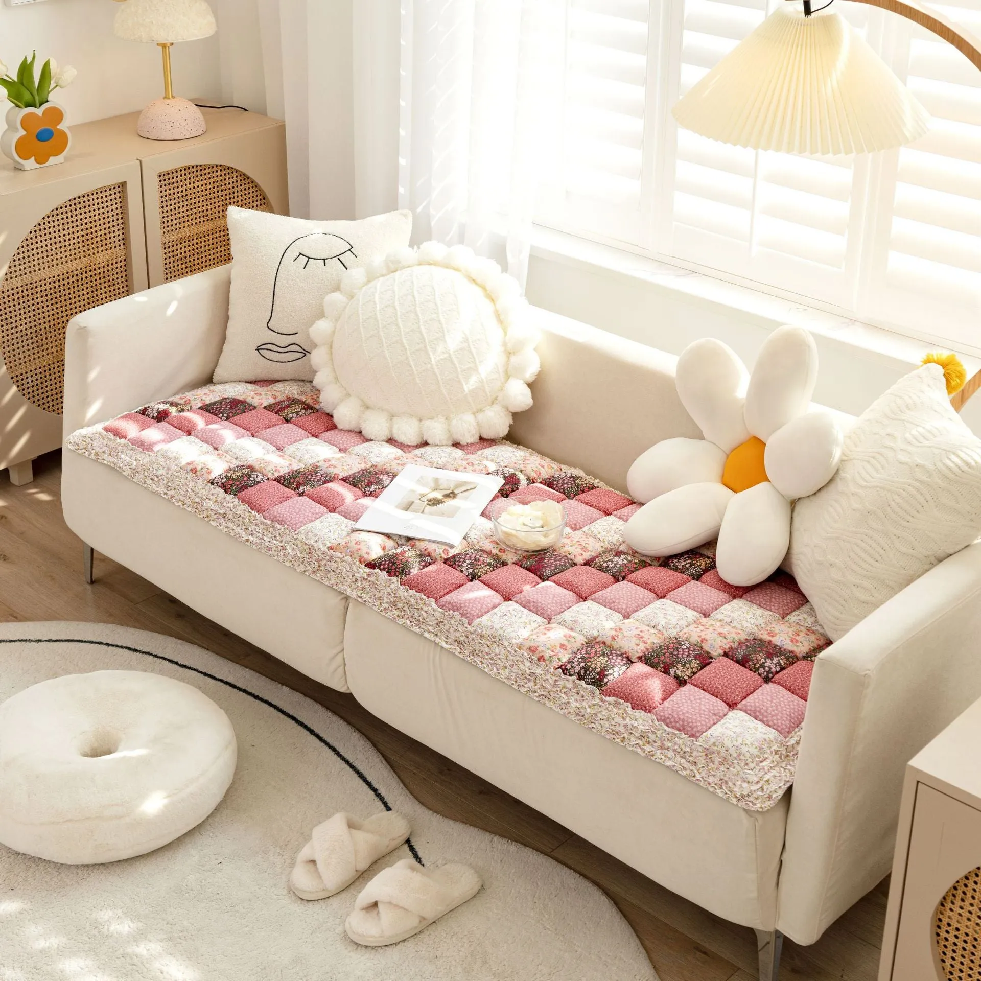 Garden Chic Cotton Protective Couch Cover