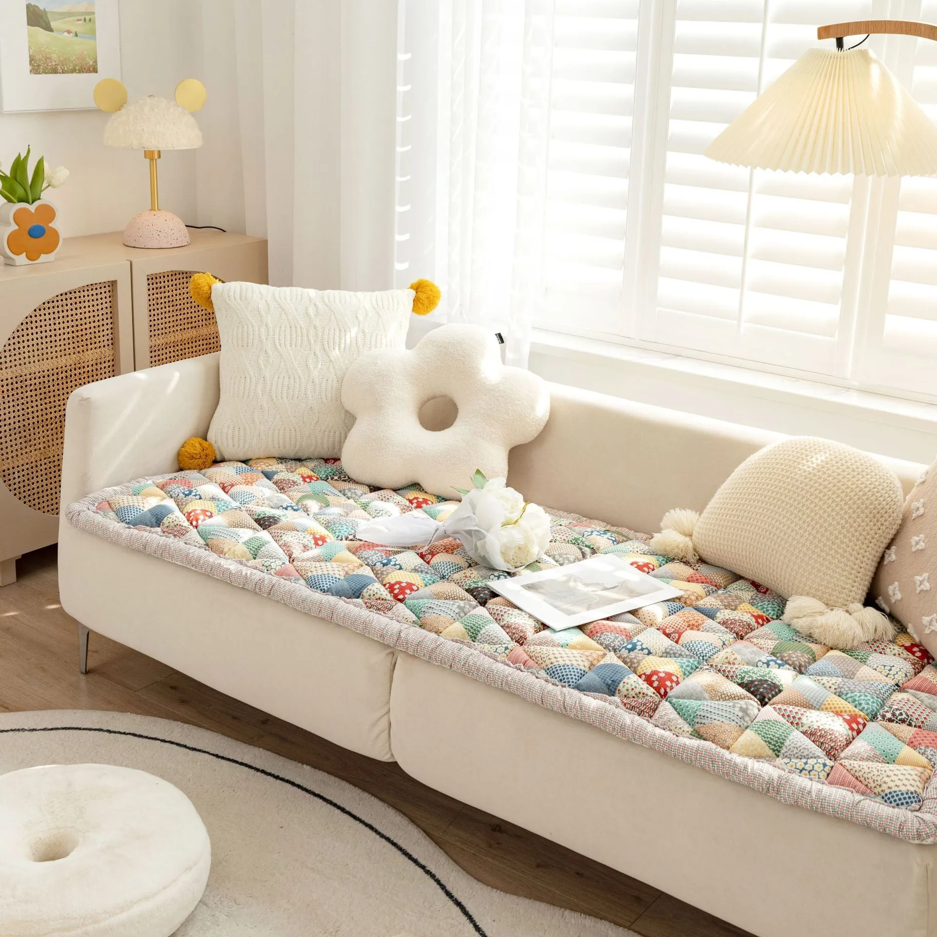 Garden Chic Cotton Protective Couch Cover