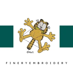 Garfield 10 - Embroidery Design