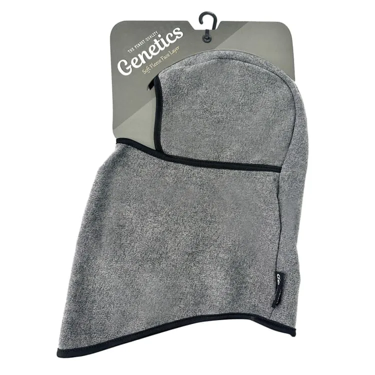 Genetics Soft Fleece Face Layer-GREY