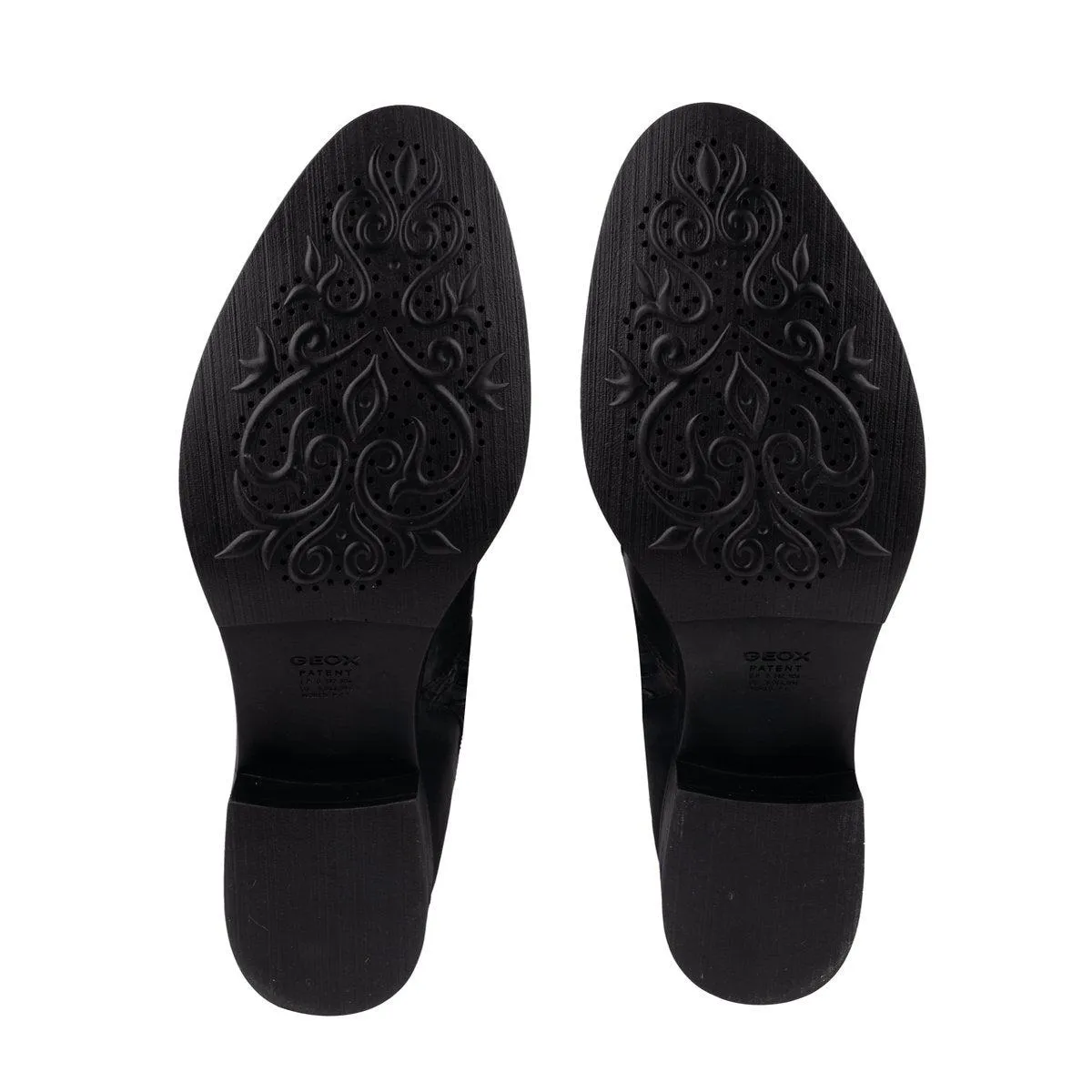 Geox D Mendi High Boots Leather Black Colour For Women