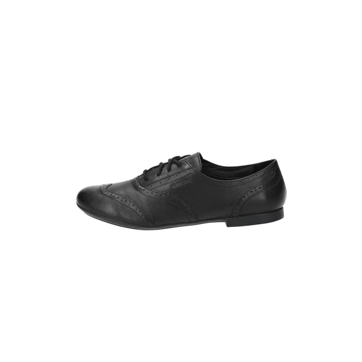 Geox J Plie Formal Brogues Lace Ups Black Colour For Women
