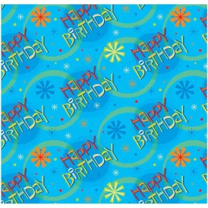 Gift Wrap Roll Stellar Birthday