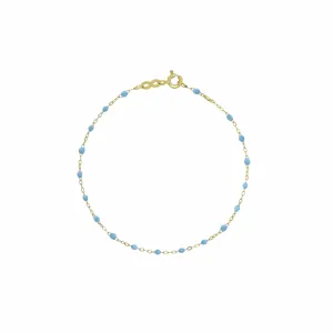 Gigi Clozeau Classic Yellow Gold Bracelet in Lagoon