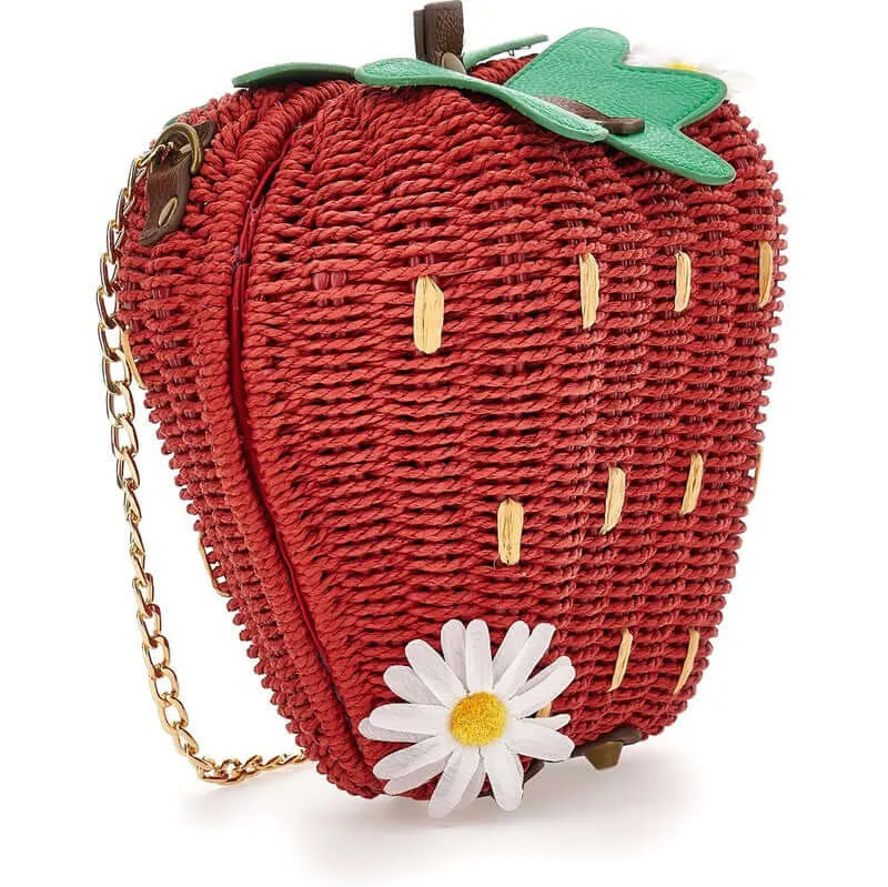 Girls Craft Strawberry Bag