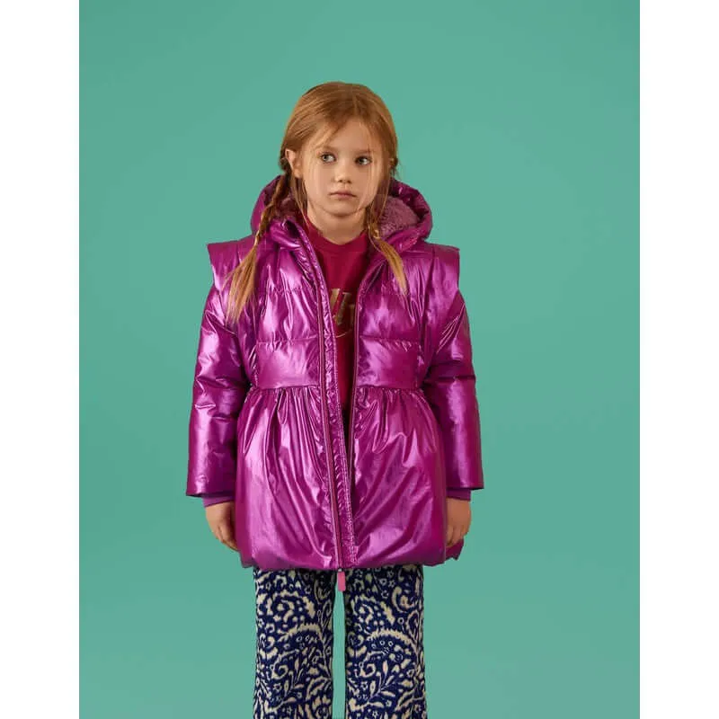 Girls Purple Calypso Coat