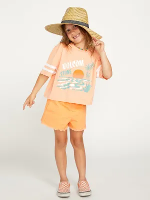 Girls Truly Stoked Tee - Melon