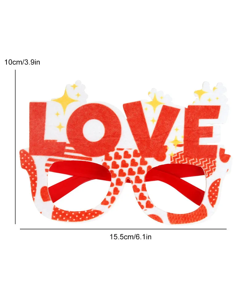 Glasses frame for Valentine's Day