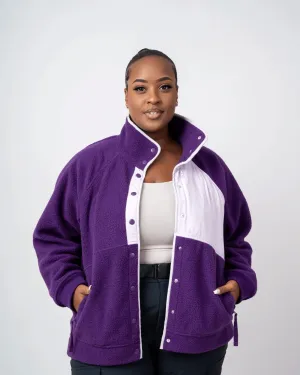 go far fleece 2.0 | Eggplant