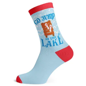 Go Jump In The Lake Socks