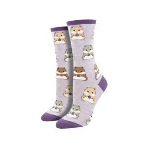 Going Ham Hamster Socks - Womens