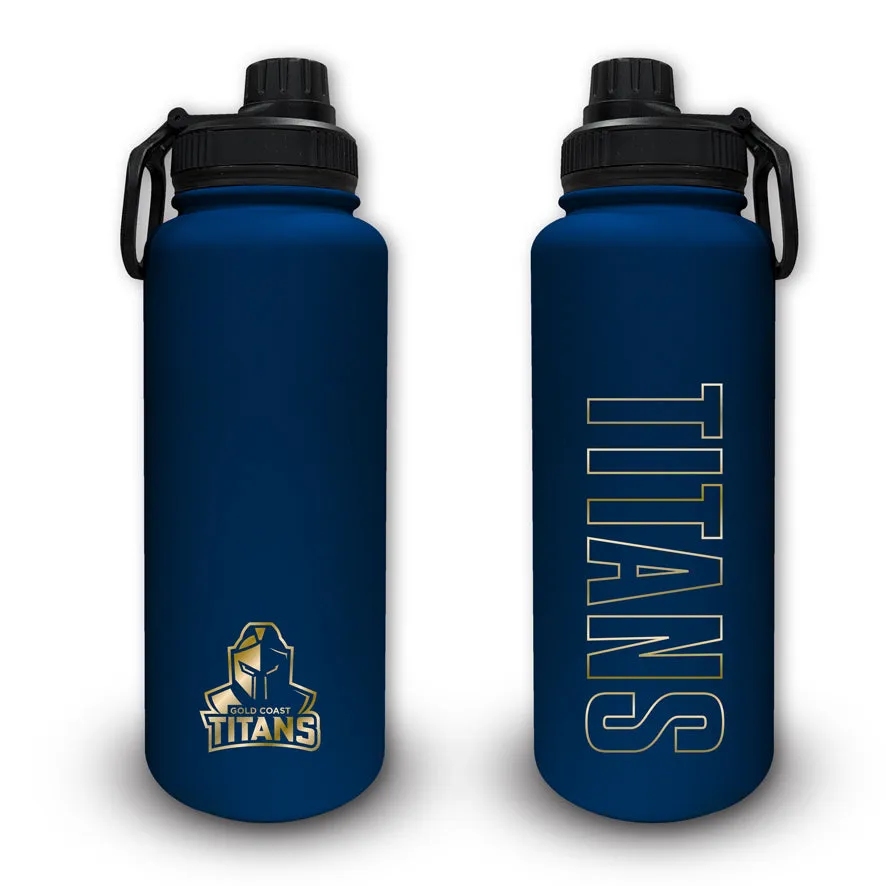 Gold Coast Titans Stainless Steel Drink Bottle