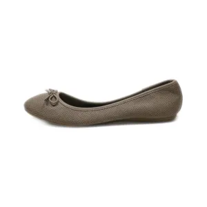 Graceland Ballerinas Leather Grey Colour For Women