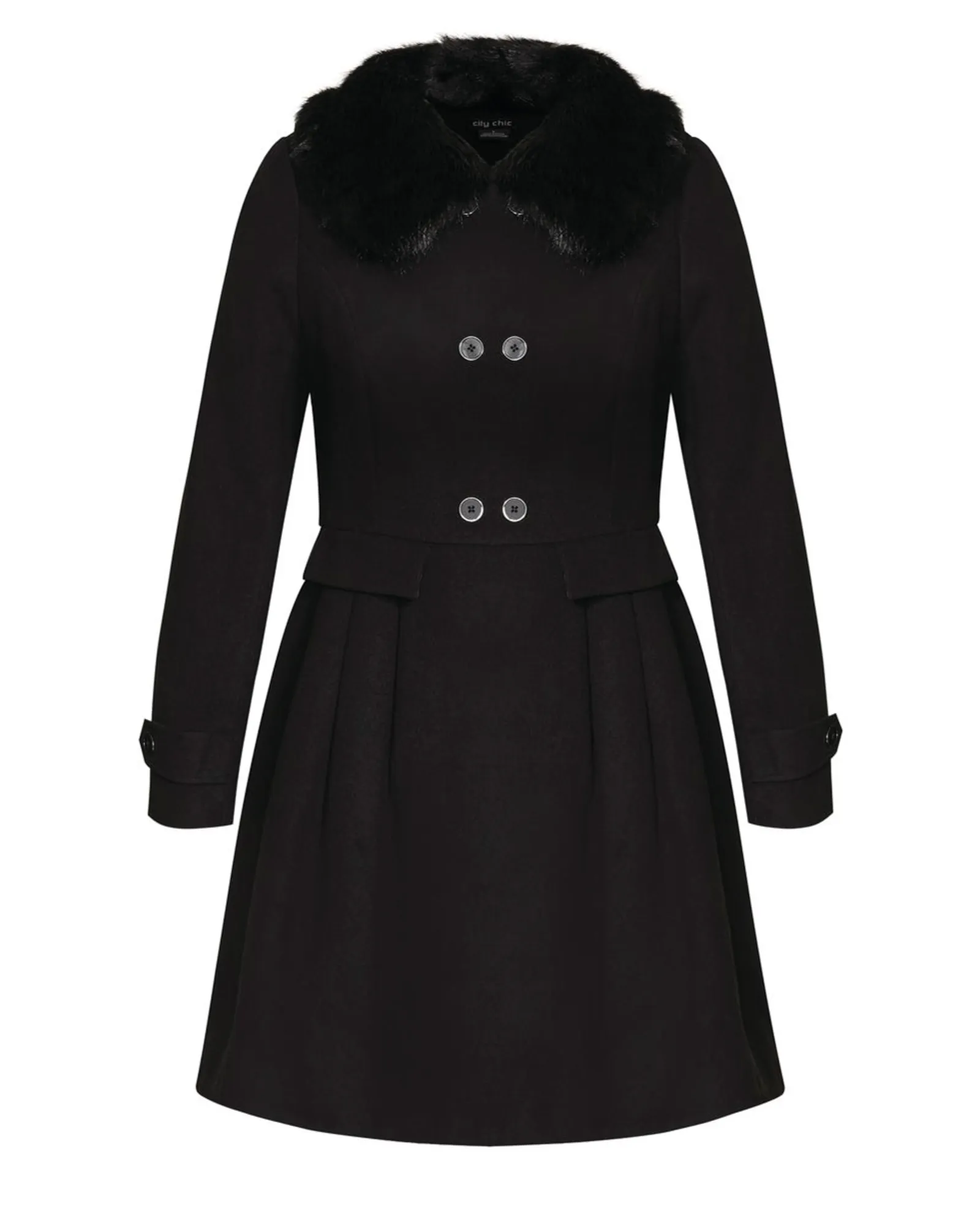 Grandiose Coat | Black