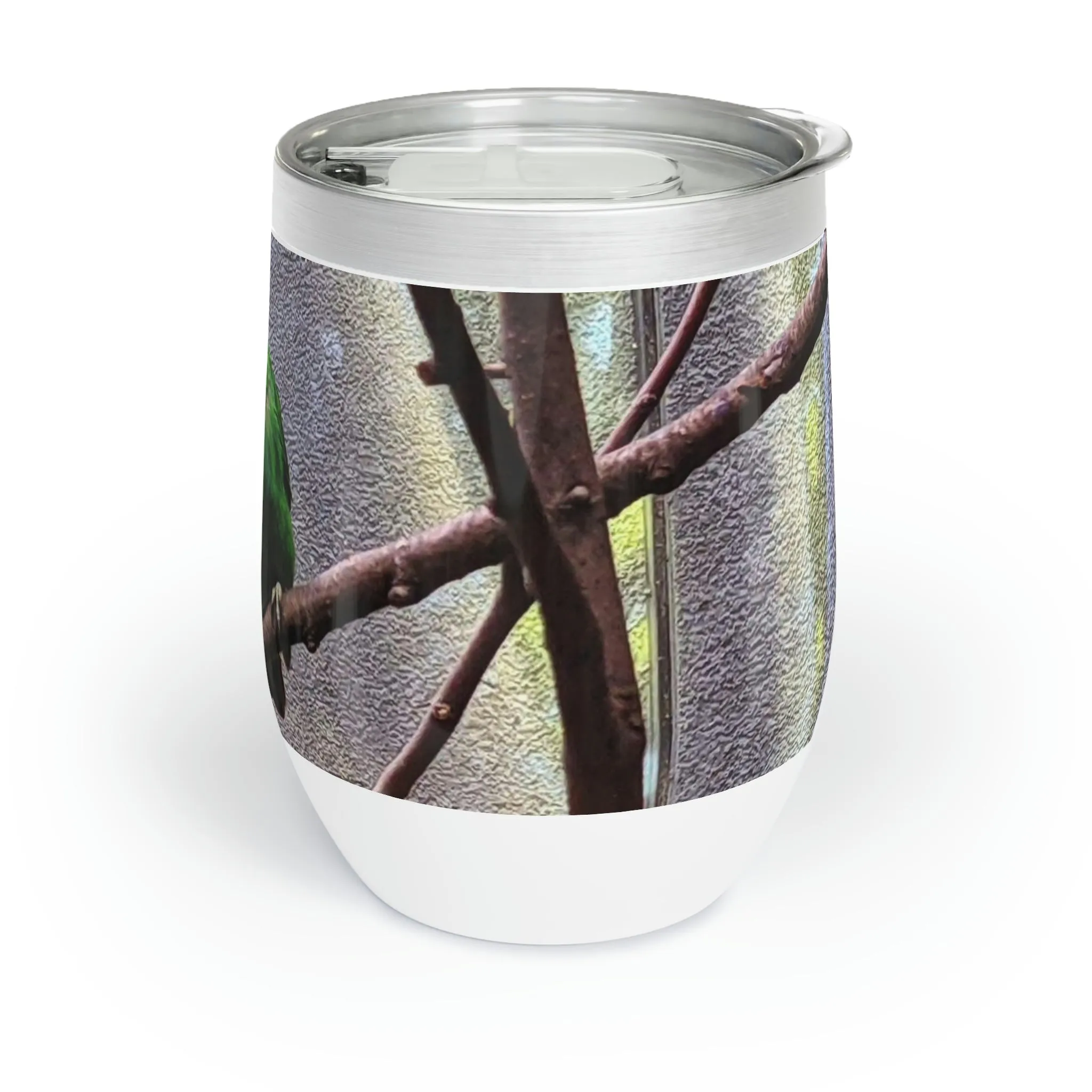 Green Bird Chill Wine Tumbler