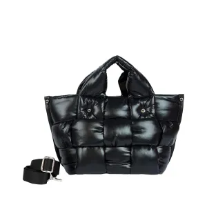 Greta Bold Weave Italian Handbag by Roberta Gandolfi