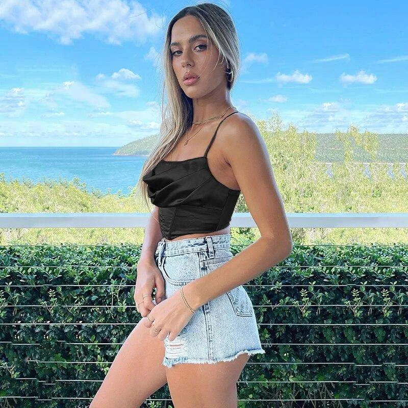 Greta Cropped Top