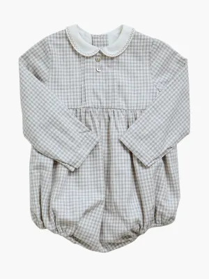 Grey vichy Alex romper