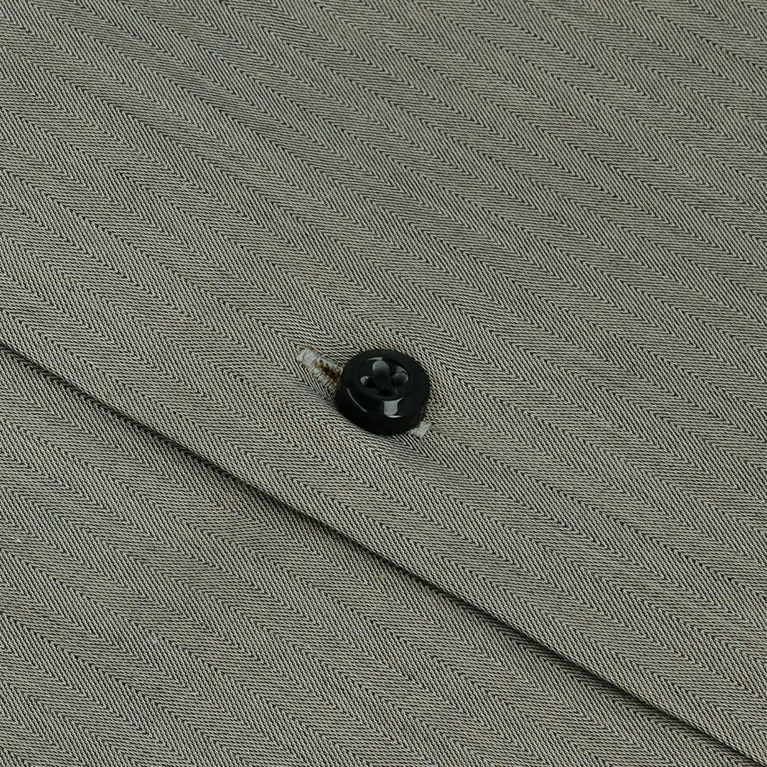 Grey With Brown Leaf Inlay OL-266