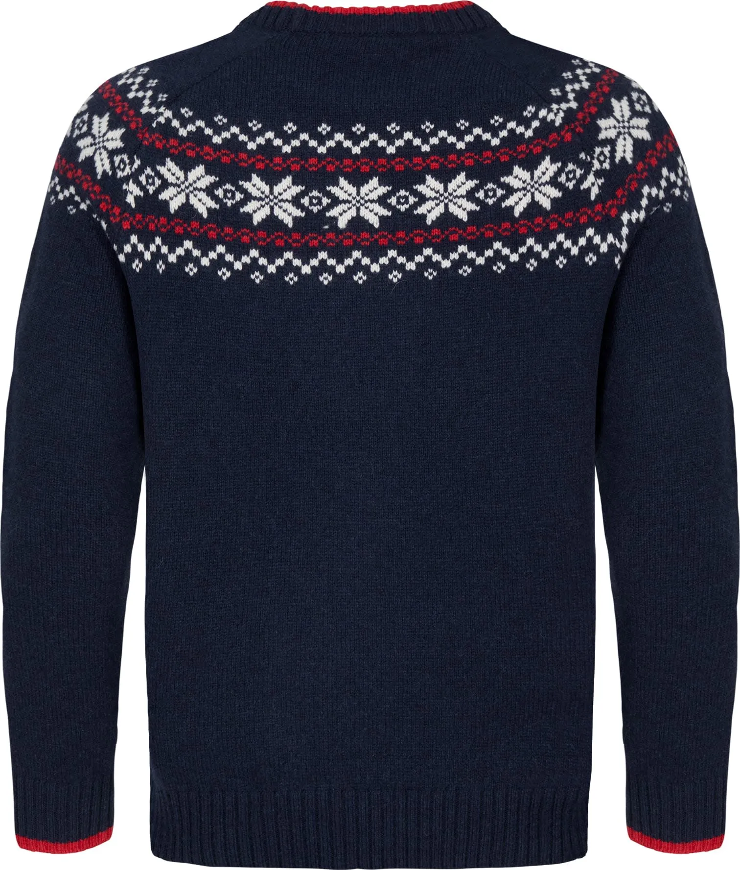 Gridarmor Men&#x27;s Snøkrystall Round Neck Ullgenser Navy/White/Red | Buy Gridarmor Men&#x27;s Snøkrystall Round Neck Ullgenser Navy/White/Red here | Outnorth