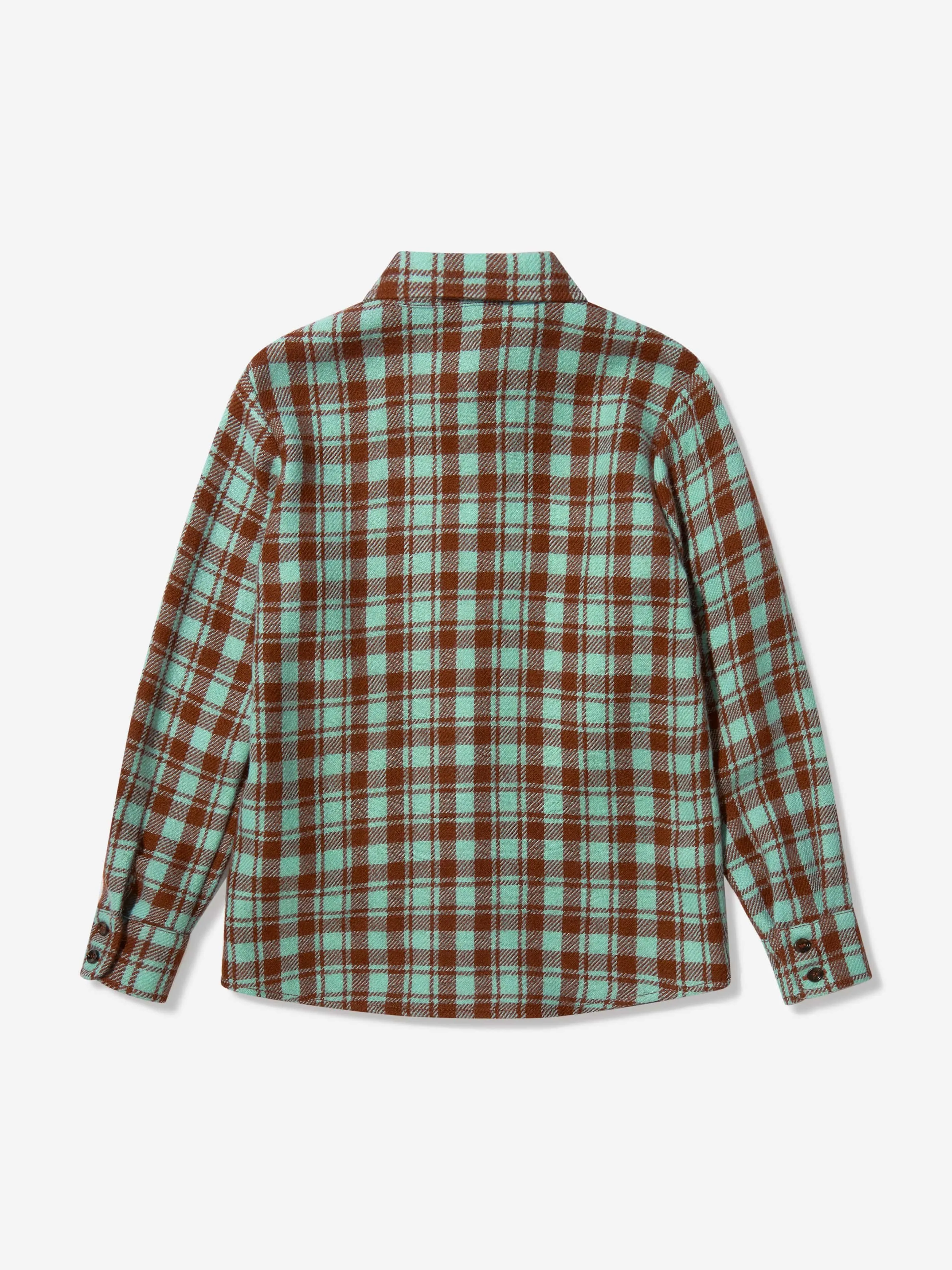 Gucci Boys Wool Tartan Shirt