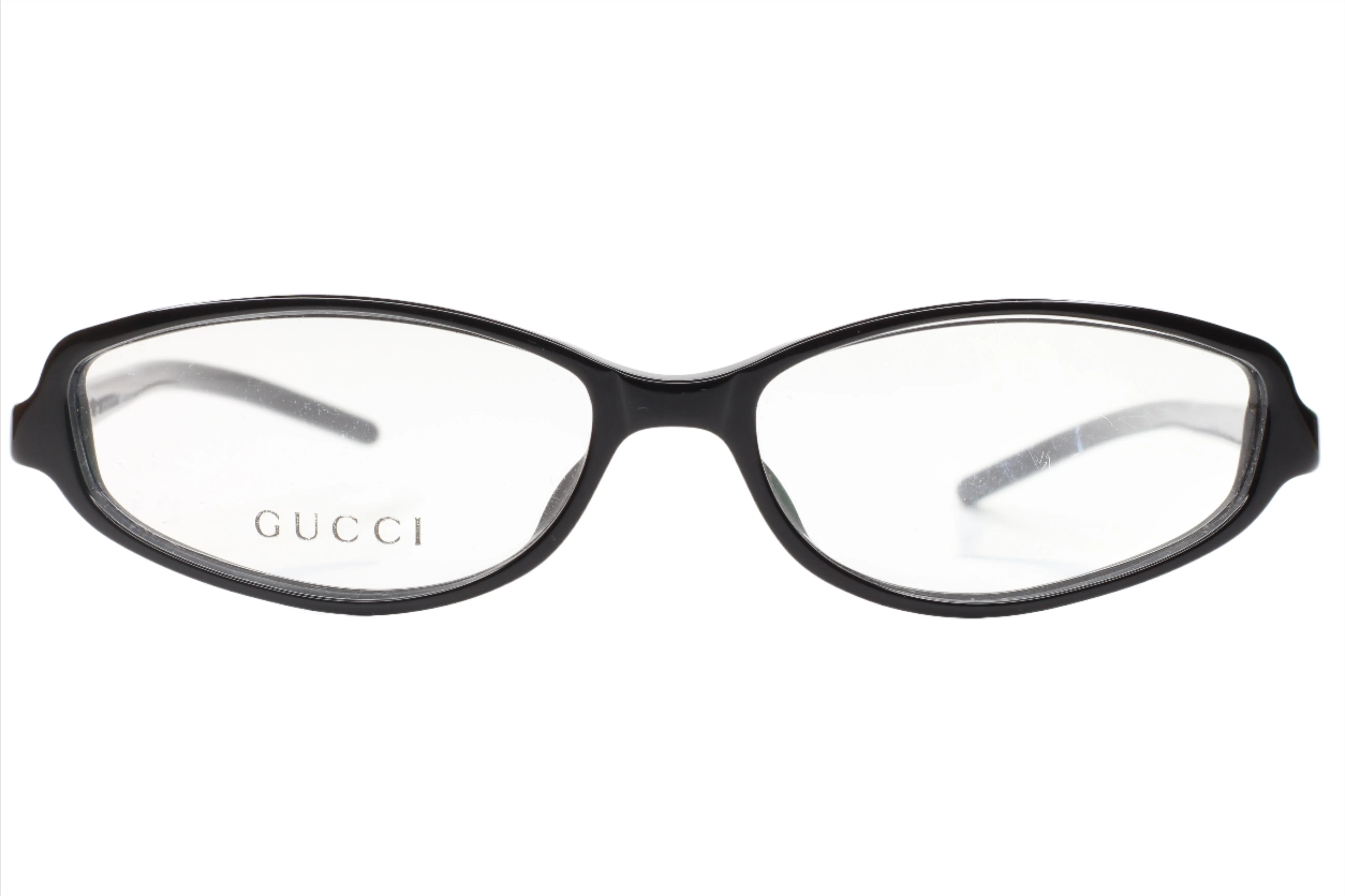 Gucci GG2542 807 Polished Black Vintage Luxury Eyeglasses