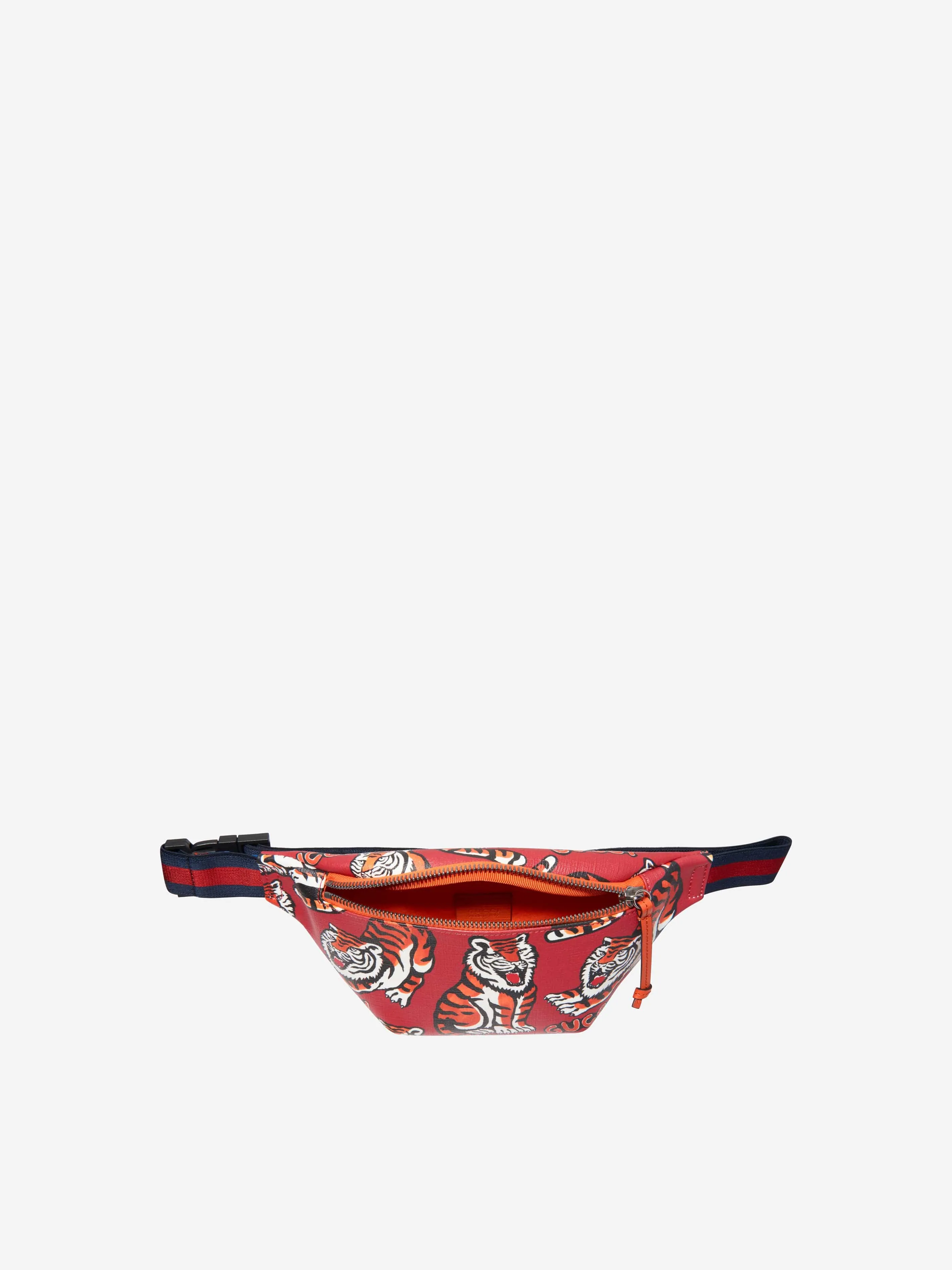 Gucci Kids Tiger Belt Bag in Red