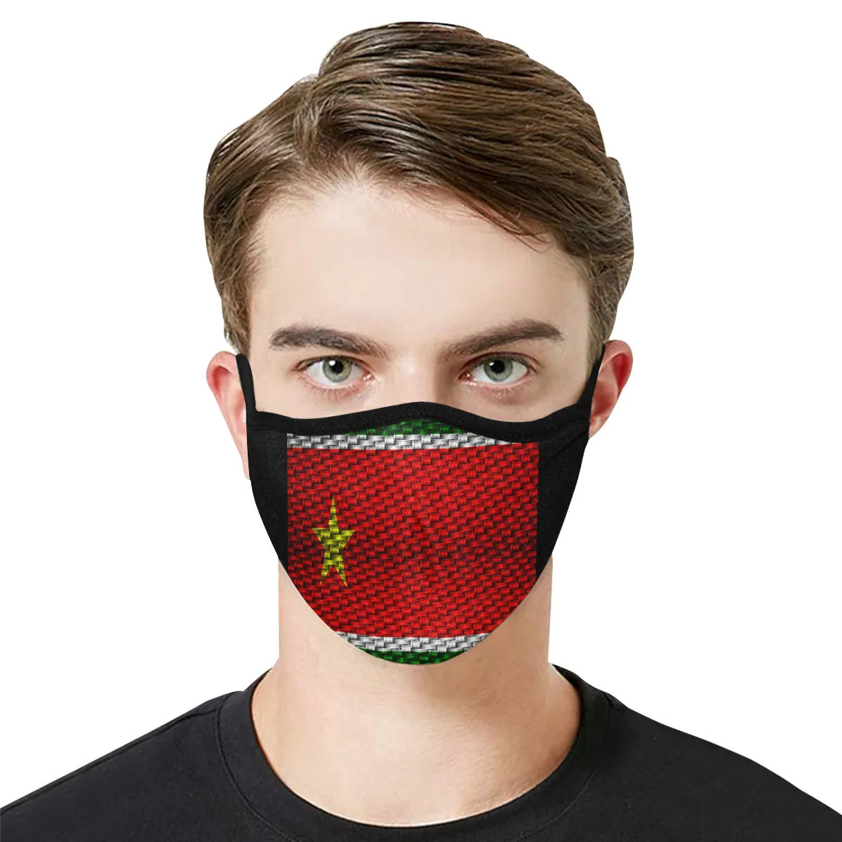 GWADA FLAG Mouth Mask in One Piece (2 Filters Included)