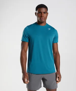 Gymshark Arrival T-Shirt - Atlantic Blue