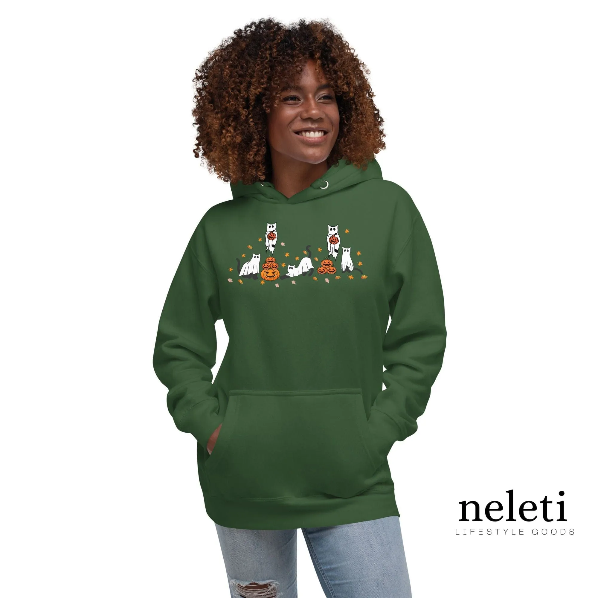 Halloween Hoodies: Stylish Cat Lover's Edition