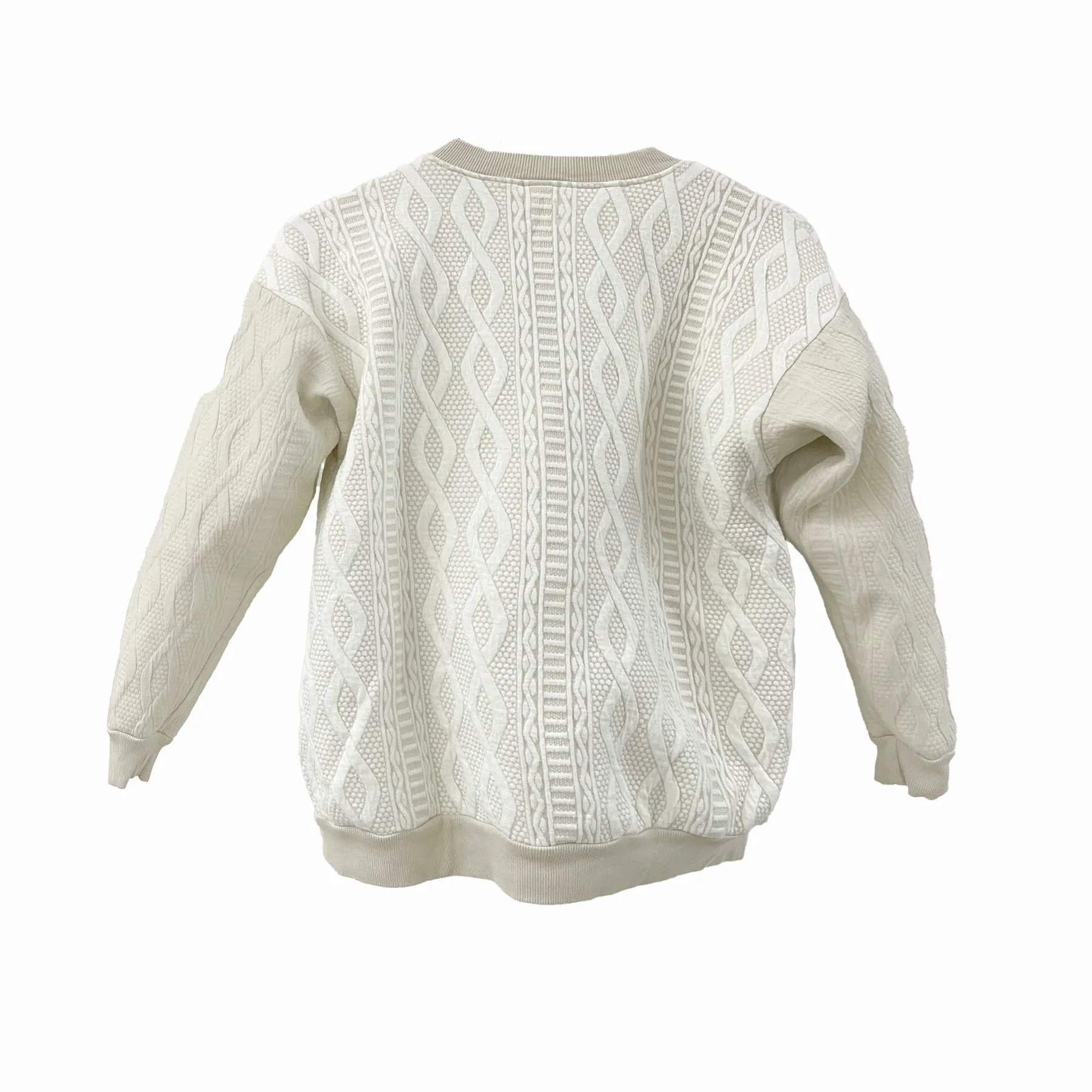 Halo Pocket Pullover ~ Contrast Cable