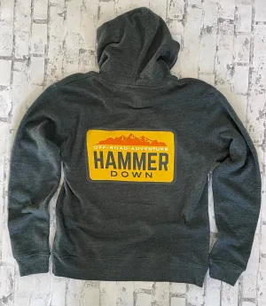 Hammer Down "Off Road Adventure" Hoodie - Heather Charcoal