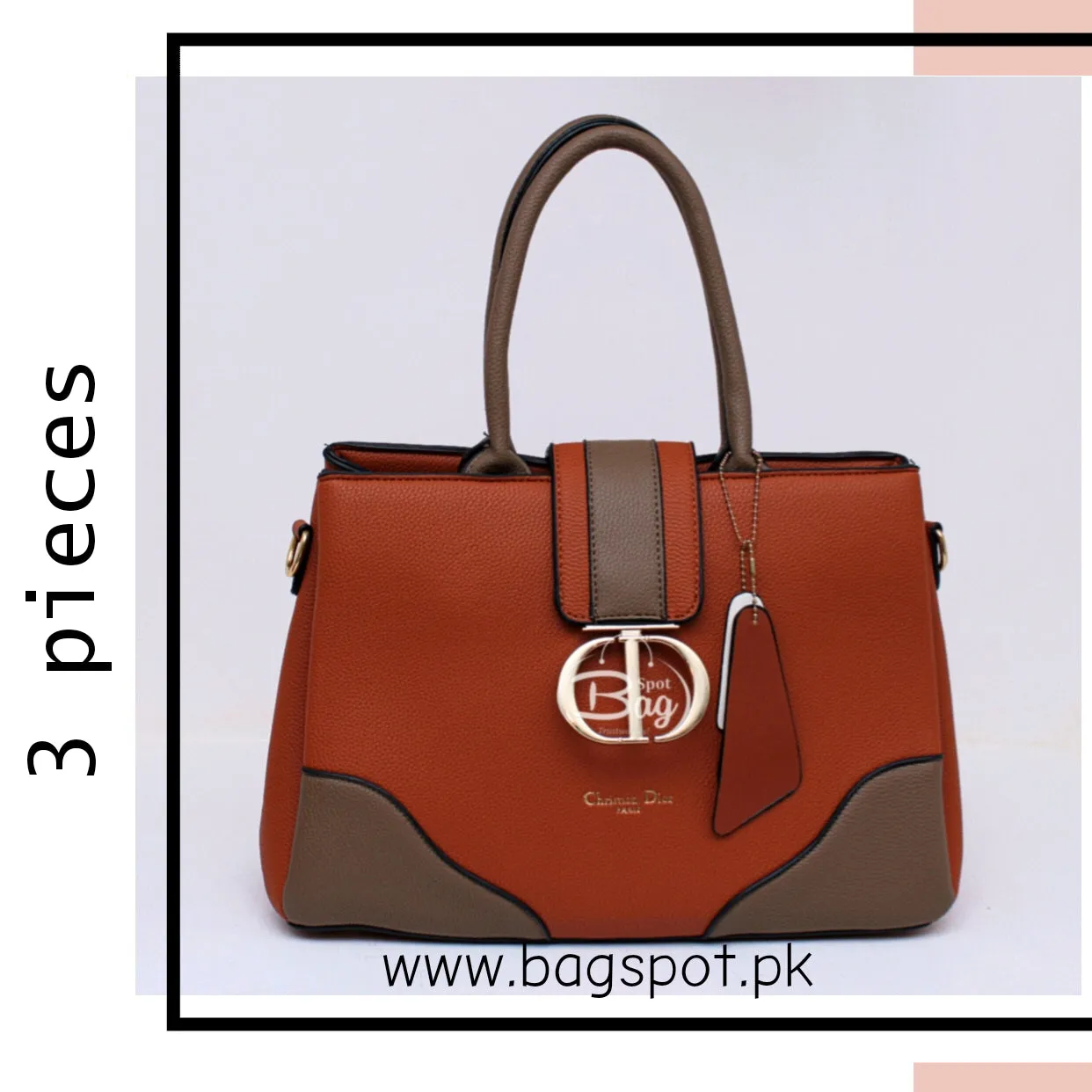 HAND BAG 3 PIECE