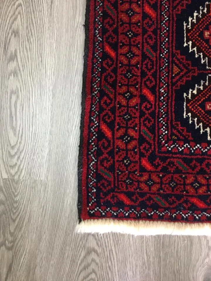 HAND KNOTTED PERSIAN RUG BALOUCH 187X105 CM