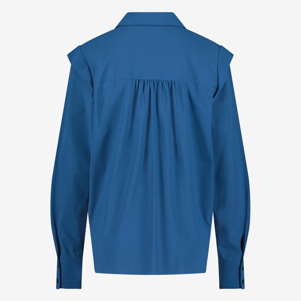 Hanna Blouse Technical Jersey | Light blue