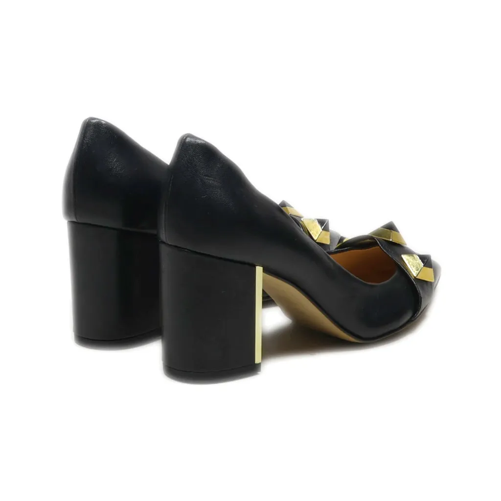 Hannibal Laguna High-Heel Shoes Leather Black Colour For Women