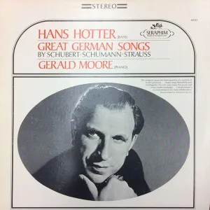 Hans Hotter, Gerald Moore - Great German Songs (LP, Album) (NM or M-)