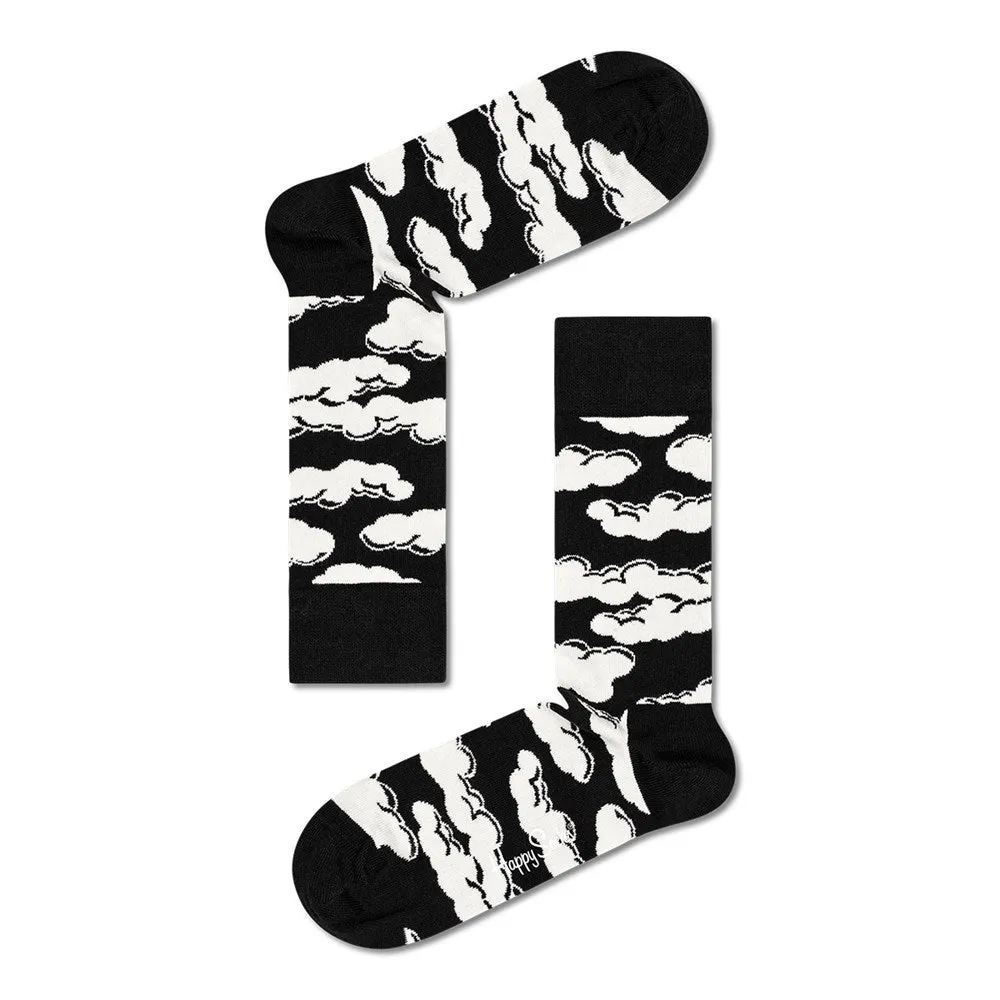 Happy Socks: Gift Set Black & White 4pk ML