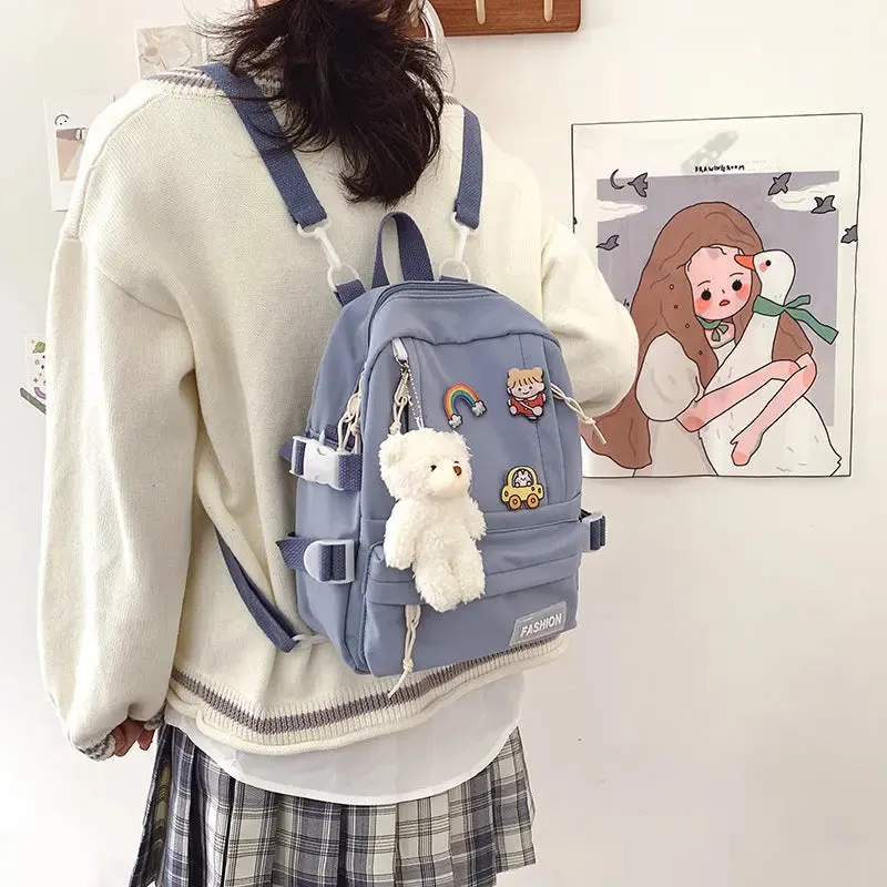 Harajuku Mori School Girl Backpack - Nylon School Bag