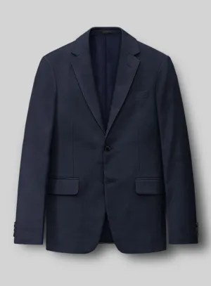 Hardy Minnis Mid Blue Twill Wool Jacket