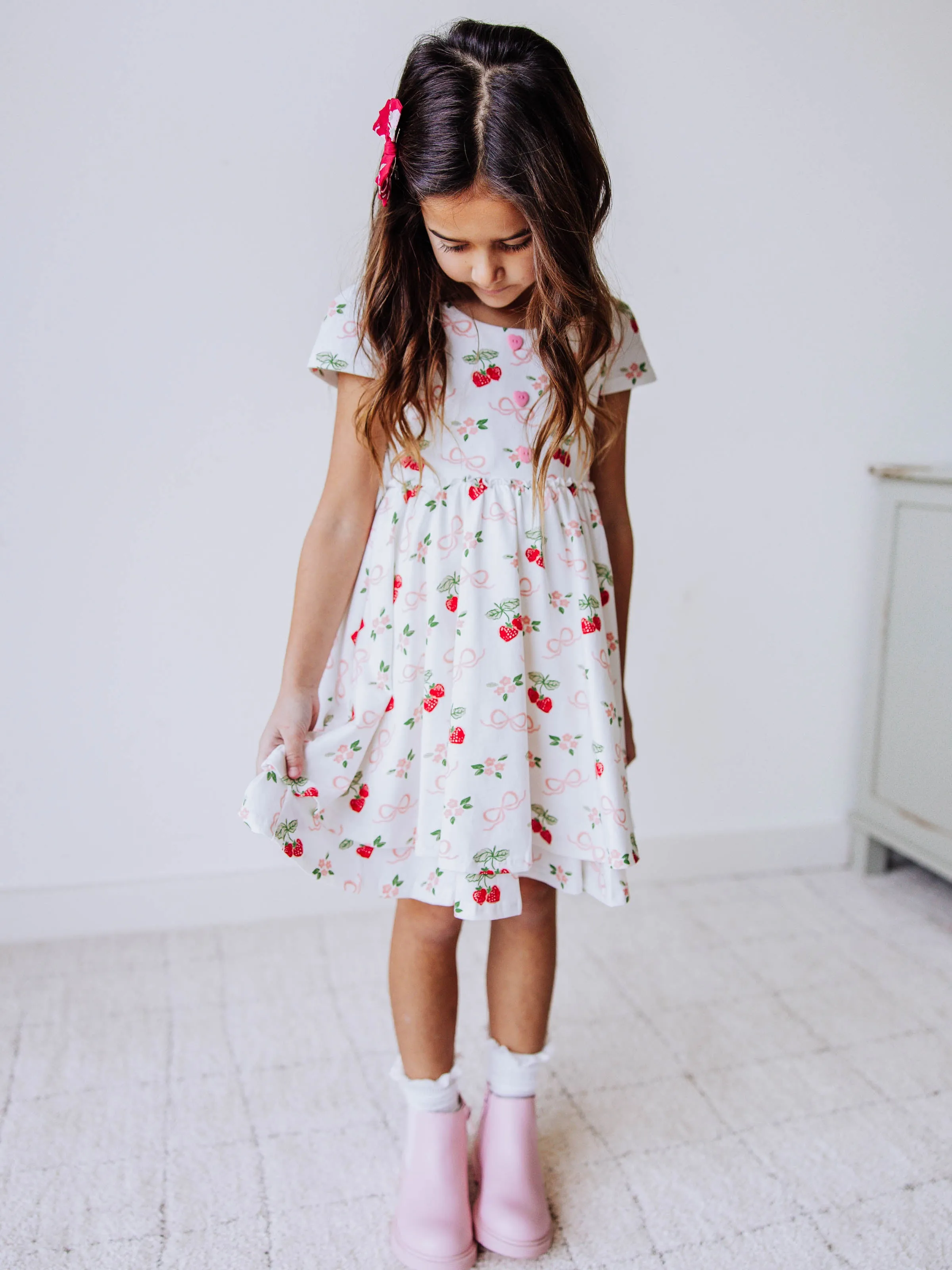 Hazel Dress - Sweet Berry Bows