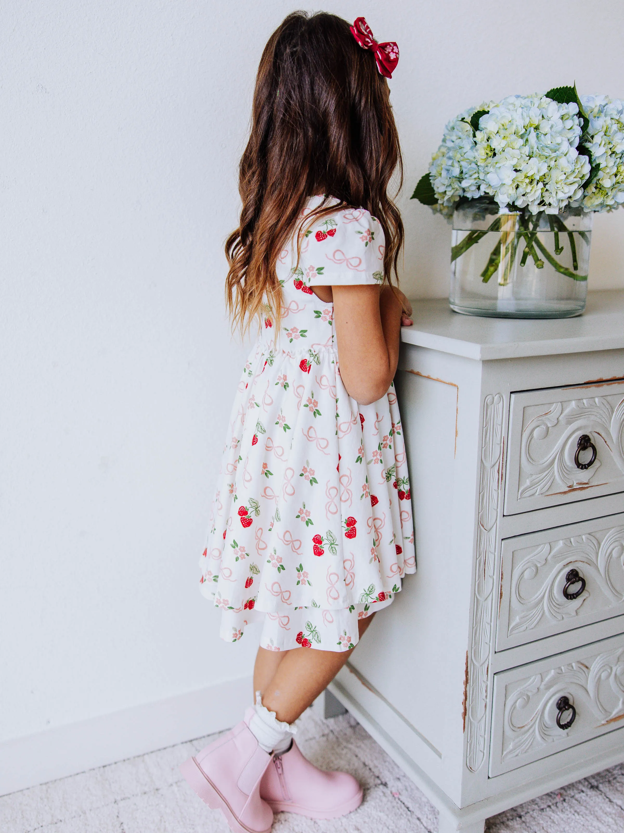 Hazel Dress - Sweet Berry Bows