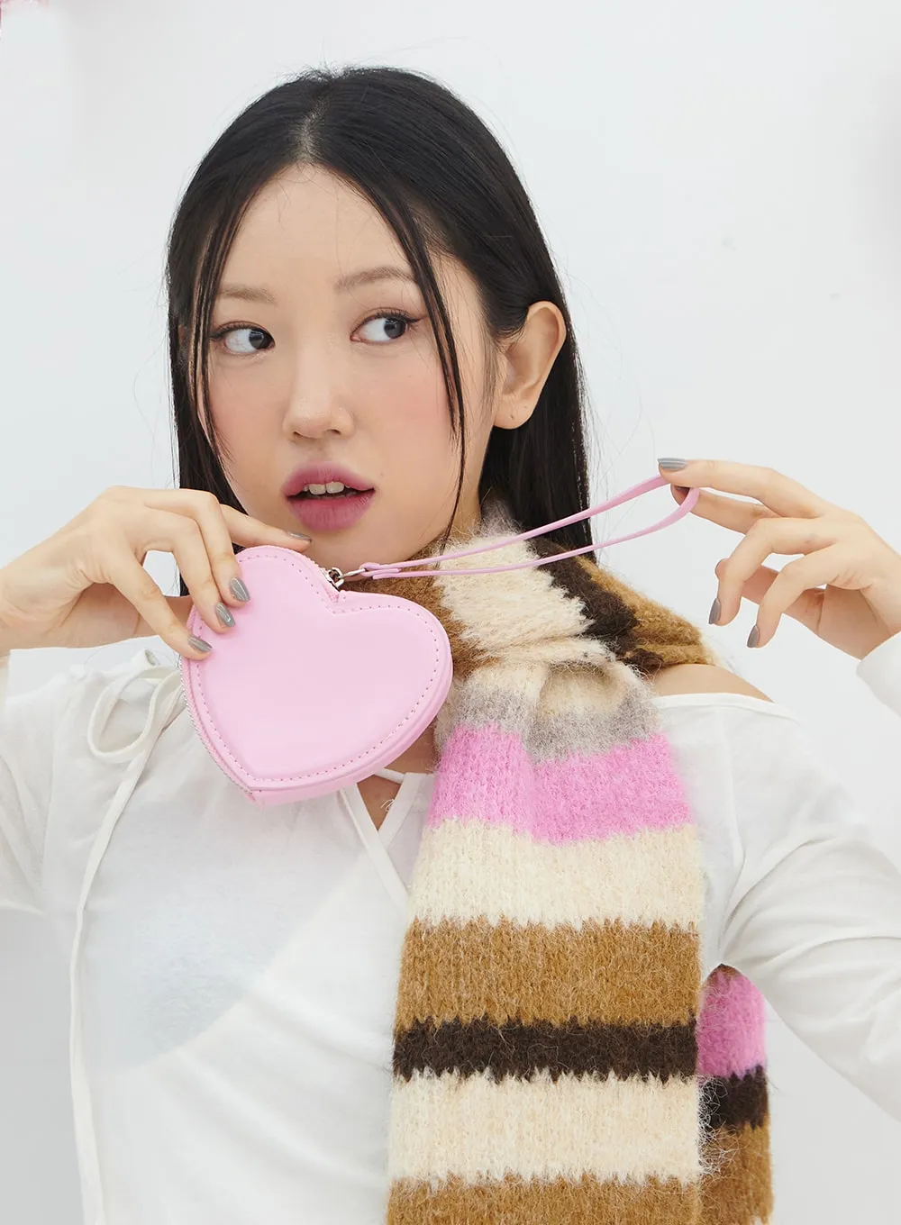 Heart Clutch Bag IN317