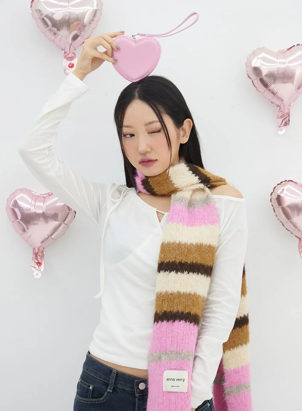 Heart Clutch Bag IN317