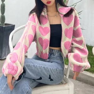 Heart Warm Short Jacket SD02144
